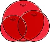 Remo Emperor Colortone Red 3-piece Tom Pack