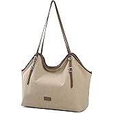 VLFMK Tote Bag for 16" Laptop, Oversize Pu Leather Women's Tote Handbag, Laptop Tote Bag for Women