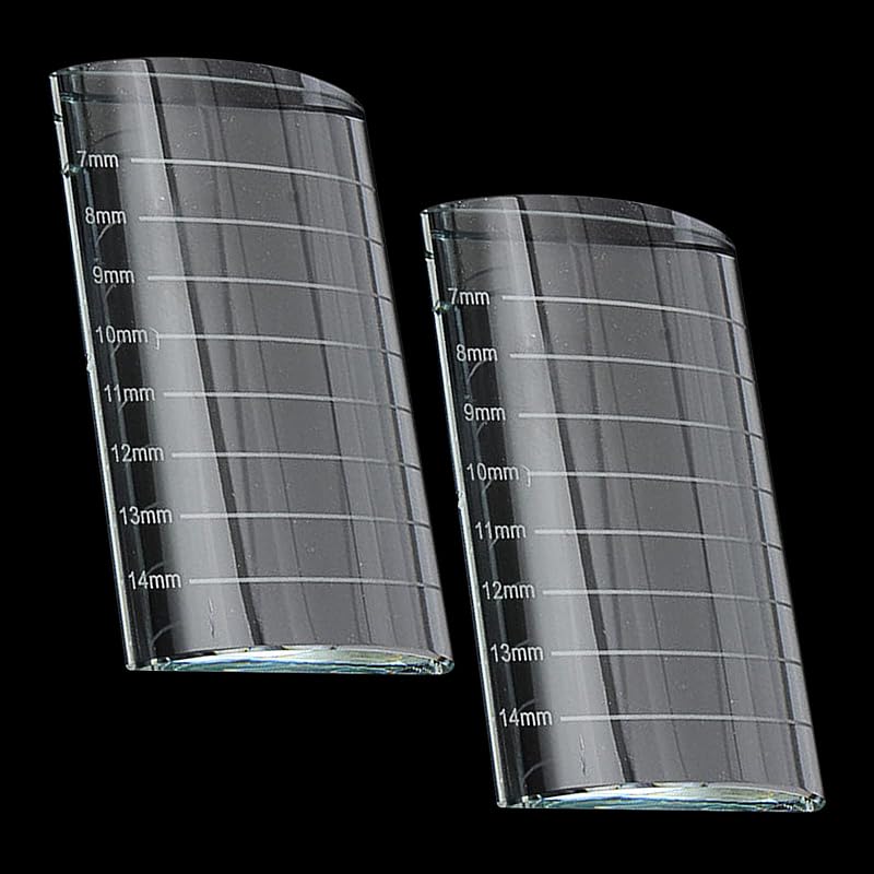 Fatiya U-Type Eyelash Extension Crystal Pallet Lash Holder Tray Tick Marks