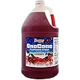 Snappy Cherry Sno Cone Syrup, 1 Gallon (128 ounces) Size, Ready to Use For Snow Cone Machines, Flavored Syrup for Shaved Ice, 14 Snow Cone Flavor Options