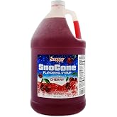Snappy Cherry Sno Cone Syrup, 1 Gallon (128 oz), Ready to Use for Snow Cone Machines and Shaved Ice
