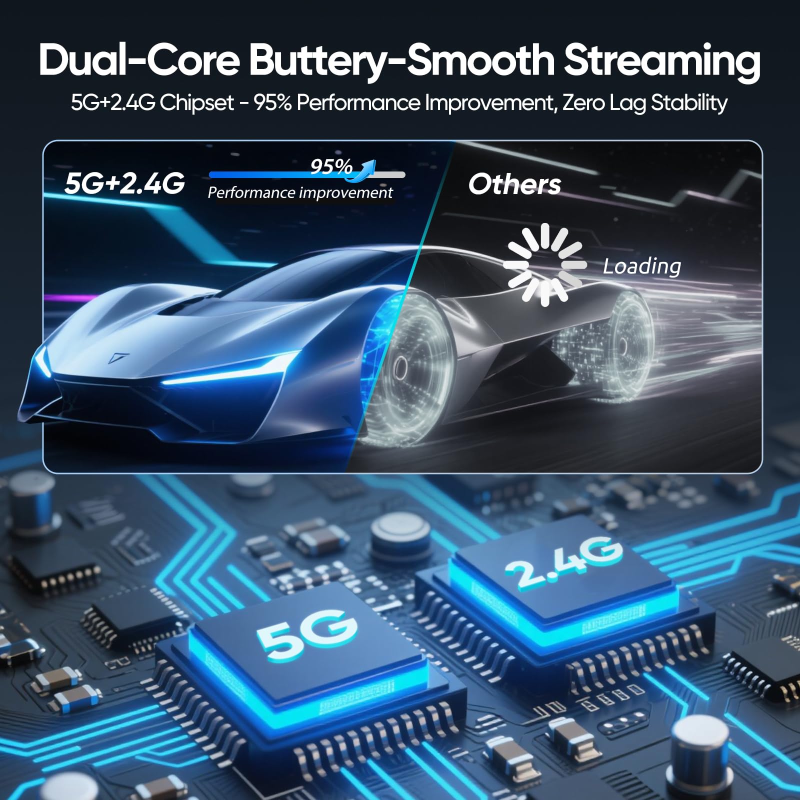 Wireless HDMI Transmitter and Receiver 4k, 328Ft/100M Wireless HDMI Extender for Seamless High-Definition Streaming from Laptop/PC/TV Box to Monitor/TV/Projector, 4K Decoding 1080P Out
