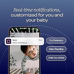 Nanit Pro Smart Baby Monitor & Wall Mount – 1080p