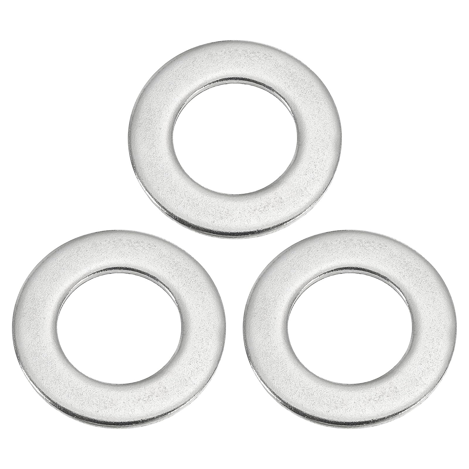 PATIKIL Flat Washers, 3 Pack 316 Stainless Steel 1" ID x 1 5/7" OD x 0.12" Thickness Washer Flat Plain Washer for Screws Bolts Assortment