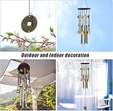 Bwinka Chinese Traditional Wind Chimes 10 Tubes 5 Bells 85cm Garden Decor view 6