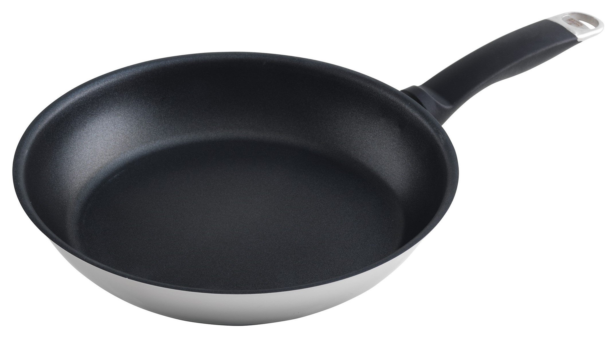 Kuhn Rikon Silver Star Non-Stick Stainless Steel Frying Pan, 28 cm