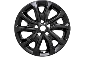 COAST TO COAST INTERNATIONAL Coast to Coast Int Imposter IMP409BLK Gloss Black Wheel Skin Cover Hubcap Compatible with 2018-2022 Chevy Equinox - Full Set of 4…