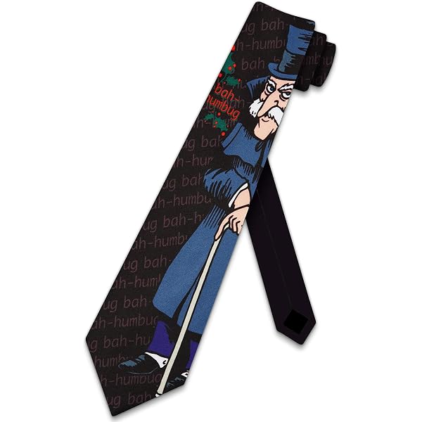 Steven Harris Alto Saxophone Tie – Black & Red Music-Themed Neck Tie For Men, Standard 56-Inch Length - View #2