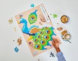 PLUS PLUS Puzzle by Number Peacock Building Blocks STEM Toy 5+ view 4