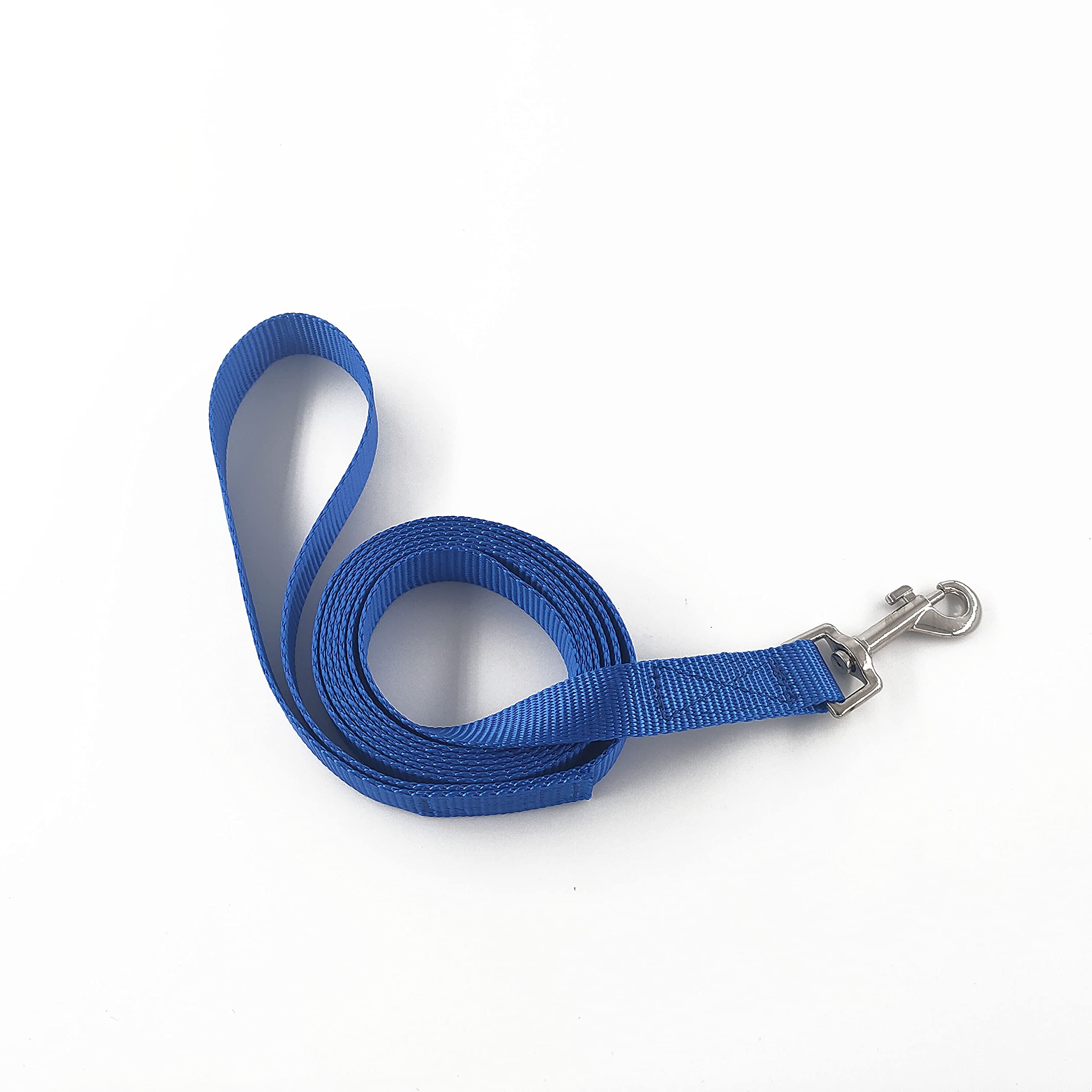 MCKhome 2M Nylon Dog Leash - Soft & Durable Pet Leash for Small to Large Dogs - Blue