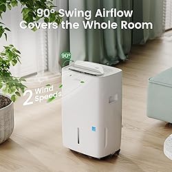 Waykar 80 Pints 2025 Energy Star Dehumidifier for