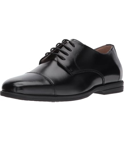 Amazon.com | STACY ADAMS boys Dickinson Cap-toe Oxford, Black, 2