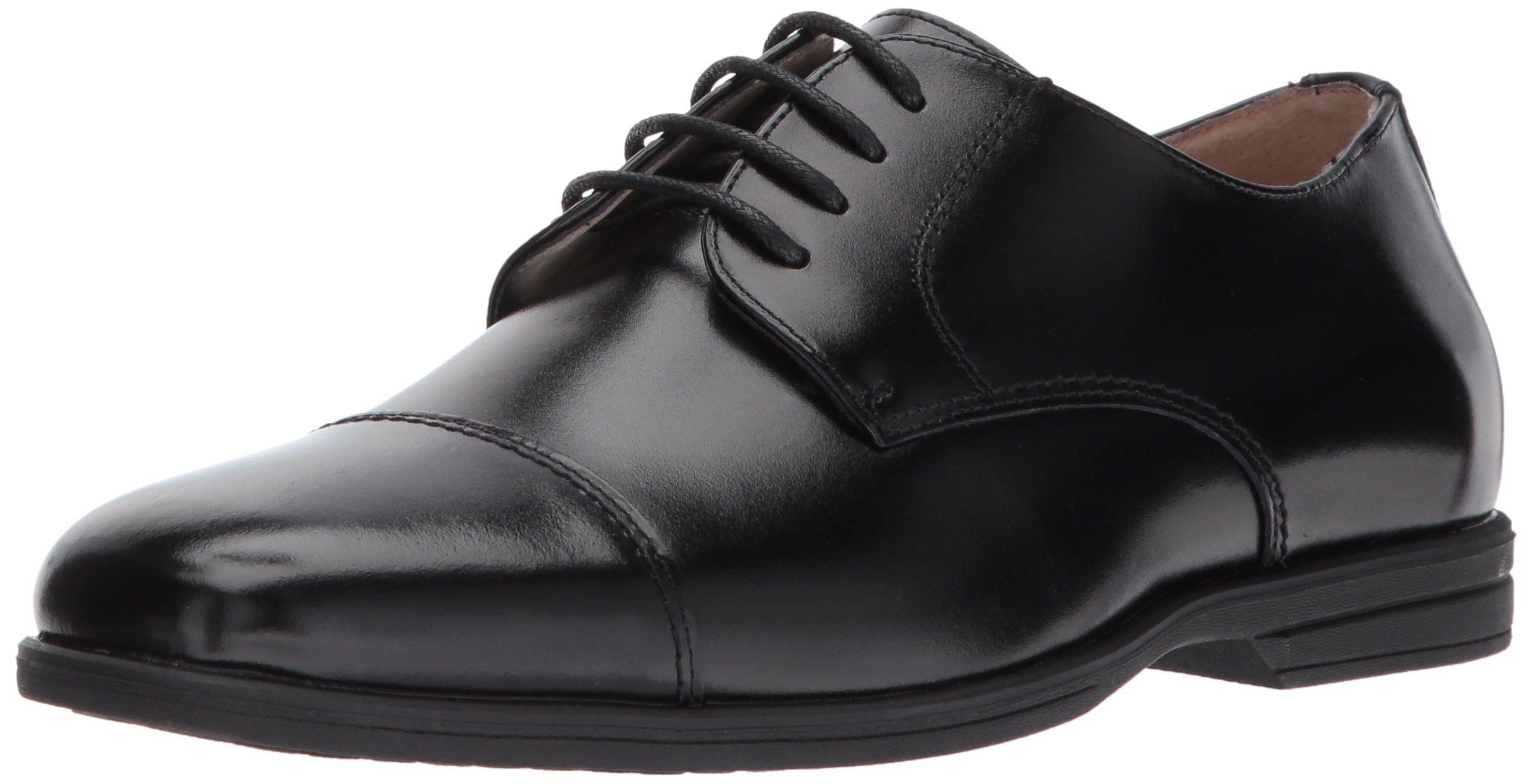 Florsheim Reveal Cap Toe Jr Boys' Toddler-Youth Oxford, 10 W US Toddler, Black Image Florsheim Reveal Cap Toe Jr Boys' Toddler-Youth Oxford, 10 W US Toddler, Black Image