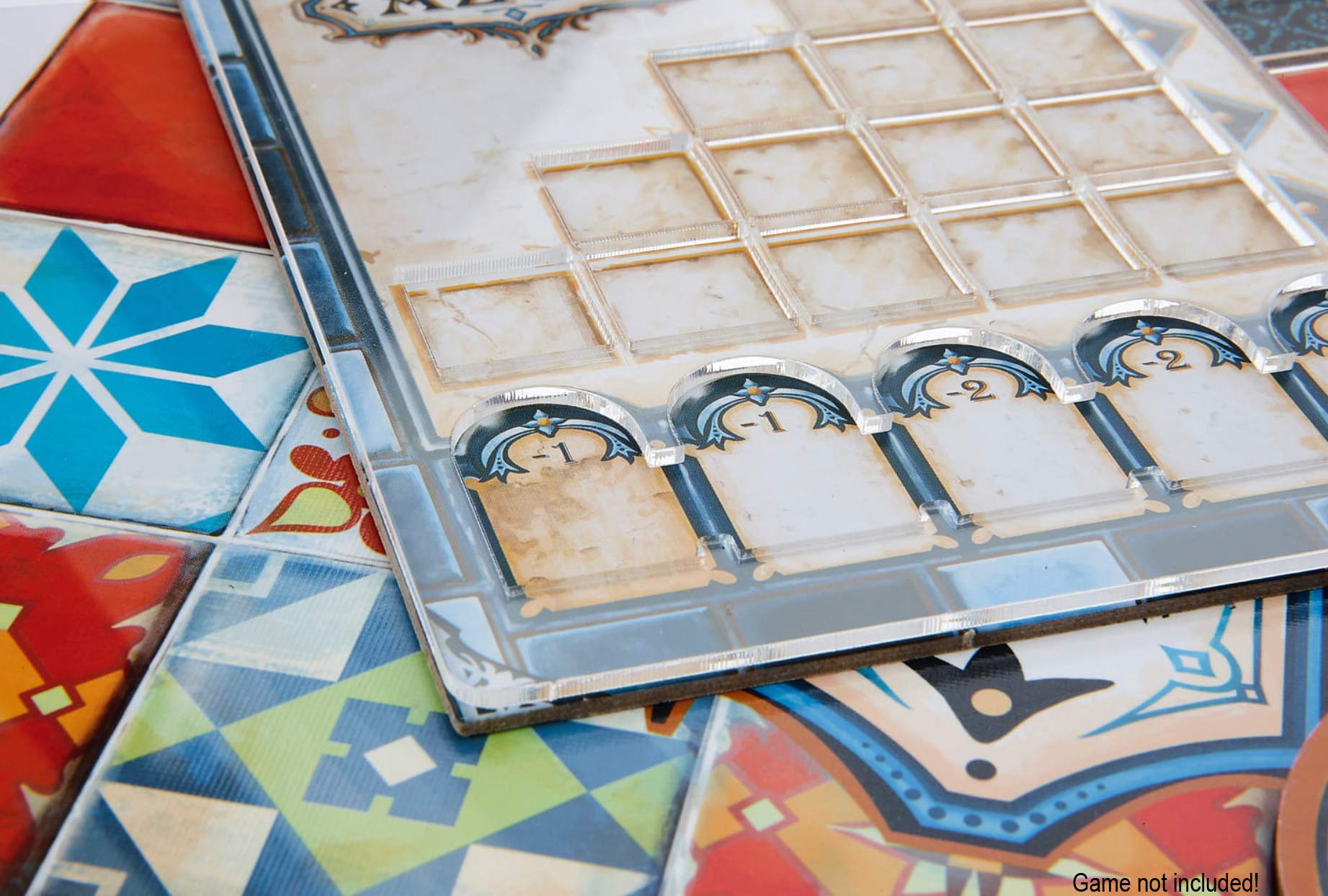 docsmagic.de Insert + 4 Player Organizer for Azul Board Game Box — image 1