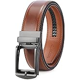BOSTANTEN Belt Men Leather Reversible Belts for Men 1 3/8" for Casual Golf Dress Pants, Two-in-One Belt Gift