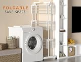 HOMIDEC 4-Tier Airer Clothes Drying Rack Stainless Steel Large Indoor Outdoor view 3