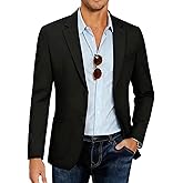 COOFANDY Mens Casual Blazer Slim Fit Sport Coat Lightweight Two Button Suit Jackets
