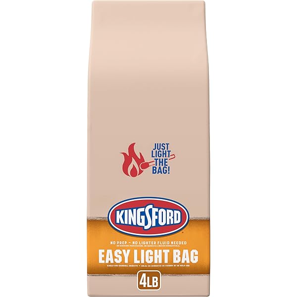 KINGSFORD EASY LIGHT CHARCOAL BRIQUETTES BAG, BBQ CHARCOAL...