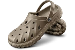 BULLIANT Men Clogs,Comfortable Mules Sandals for Men Women Cushioned Footbed Arch Support-EVA Ligthweight