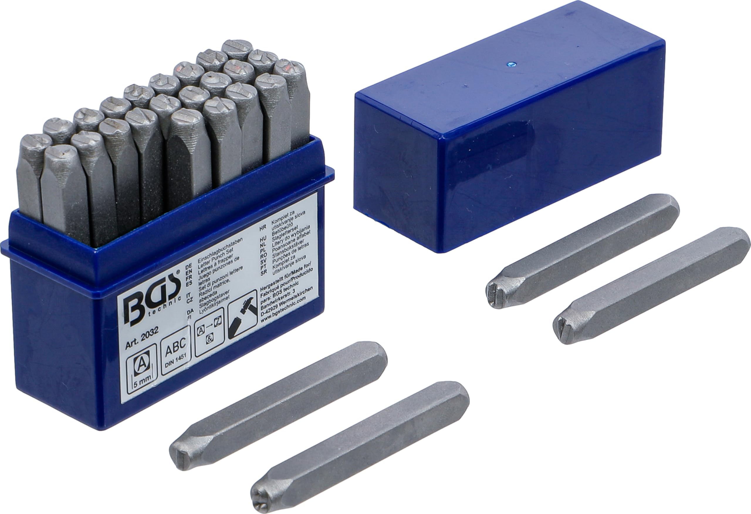 BGS 2032 | Letter Punch Set | 5 mm