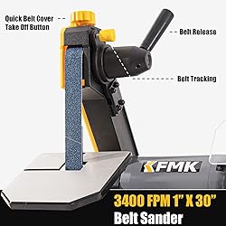 KFMK High Speed 6" Bench Grinder & 1"x30" Belt