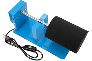 Cup Turner, Tumbler Turner Metal Tumbler Spinner, Cup Spinner Machine Kit with Silent Rotisserie Motor, and 1 Foams for DIY P