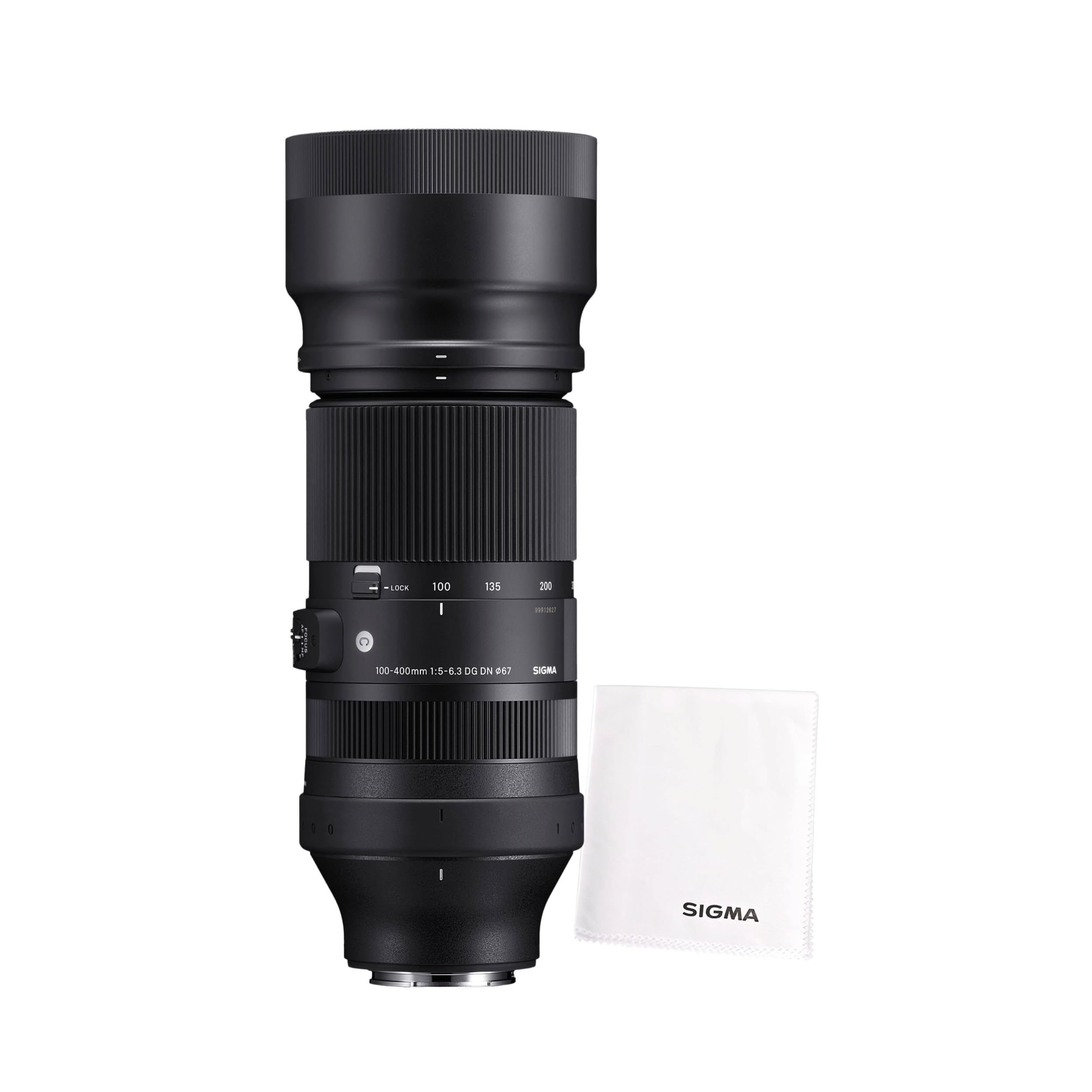 Sigma 100-400 mm F5.6-6.3 DG DN OS | C Sony E. Include panno di pulizia SIGMA
