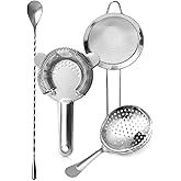 Cocktail Strainer Set 4pc