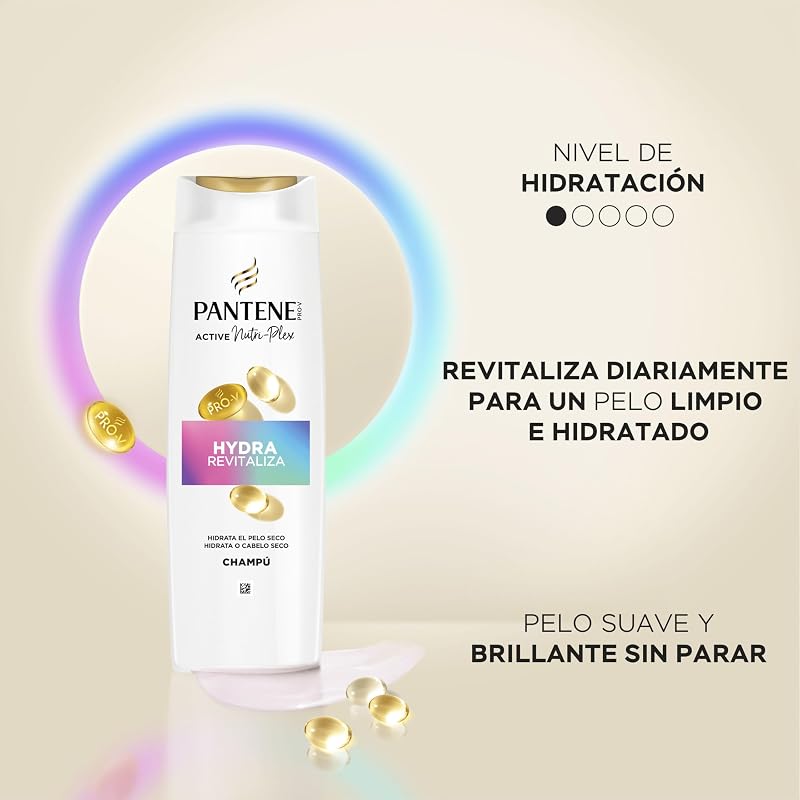 Pro-V Hydra Revitaliza Shampoo 325ml + Máscara 300ml + Tratamento 135ml. Sem óleo. Tecnologia Ative Nutri-Plex