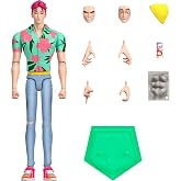 Mattel Kpop Demon Hunters Saja Boys Abby Action Figure | 6-inch scale, 18 Articulation Points, Wearing &ldquo;Soda Pop&rdquo; Look, Themed Accessories, Swappable Faces &amp; Hands​