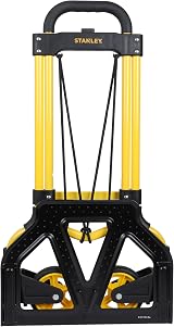 Stanley Folding Hand Truck SXWTD FT580 Yellow 70 kg Capacity view 2