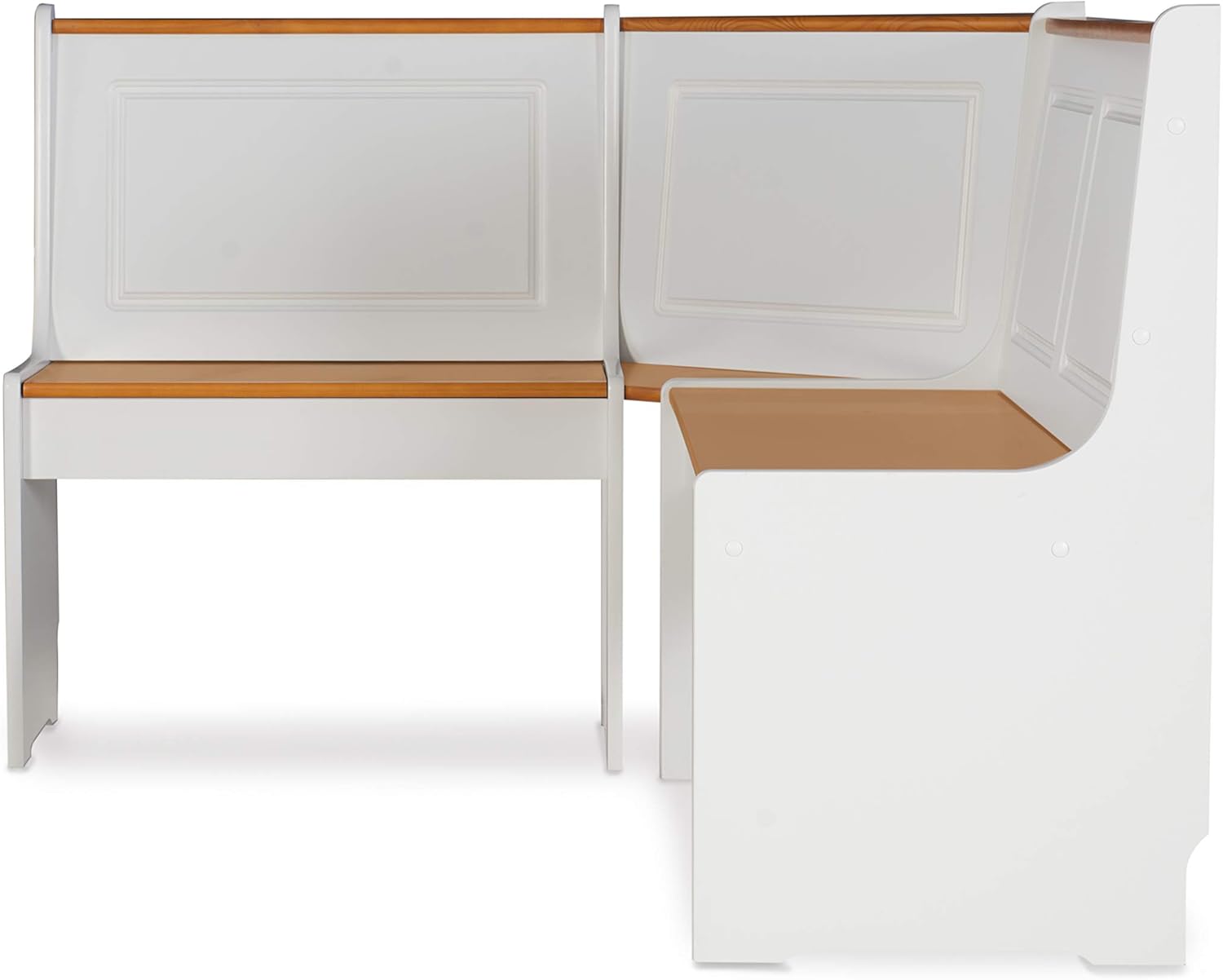 Linon Ardmore Kitchen Nook Set, White: Furniture & Decor