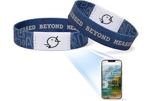 ZOKCC Daily Bible Verse Bracelets Gifts: Personalized Daily Inspiration Bible Verse Bracelet - Christian Inspirational Christmas Day Gifts for Women Men