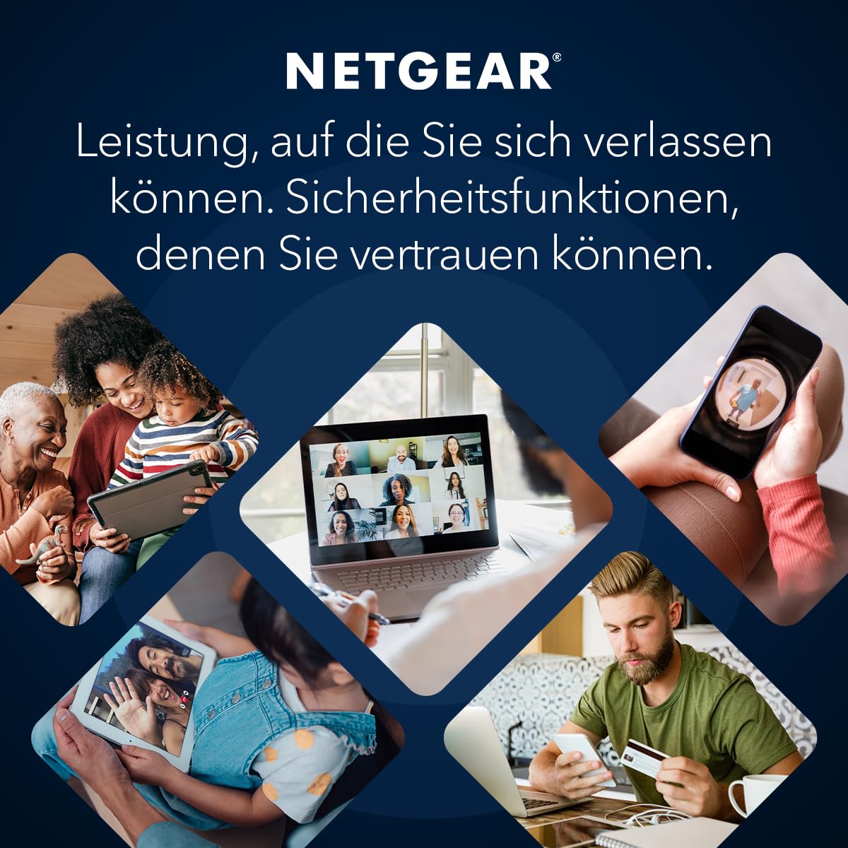 NETGEAR Orbi Serie 970 | Mesh-WiFi-7-System | WiFi-7-Router und 2 Satelliten | bis zu 27 Gbit/s | Abdeckung bis 660 m² und 200 Geräte | 10-GB-Ethernet-Port | Quad-Band BE27000 | RBE973 | Weiß 3