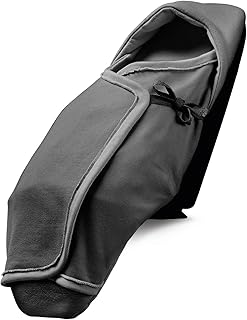 Quinny 78505510 - 2-in-1 Neugeboreneneinlage & Fußsack für Quinny Kinderwagen Buzz, Buzz Xtra, Zapp Xtra und Zapp Xtra 2, dark grey