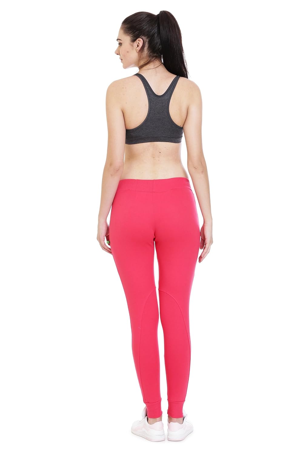 goldstroms women's solid yoga/sports track-pant/jogger with zipper pocket