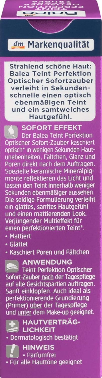 Balea Serum Teint Perfektion Optischer Sofort Zauber 1 X 30 Ml Amazon De Drogerie Korperpflege