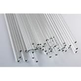 Devardi Glass Boro Rods, 1 lb, COE 33, Clear 5mm Stringers Borosilicate Solid Rods