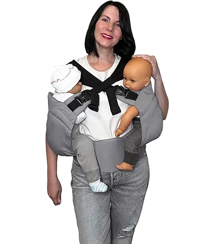 Amazon.com: Malishastik Twin Baby Carrier Side by Side : Baby