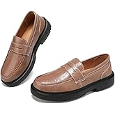 BEAUSEEN Women's Penny Loafers Slip On Comfortable & Lightweight Driving Moccasins Casual Office Work Flats Cute Business Dress Shoes