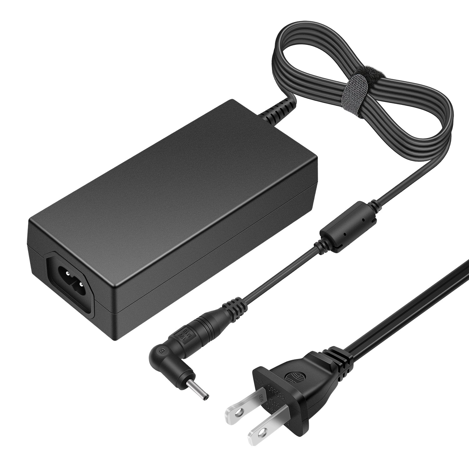 [UL Listed] Laptop Power Charger AC Adapter for Acer Chromebook 15 14 13 11 Cb3 Cb5 C720 C720p C730e C740 R11 Acer Aspire P3 P3-131 R14 R5-471T S7 S7-391 Iconia W700, 19V 2.37A 3.42A 45W 65W by Aisilk