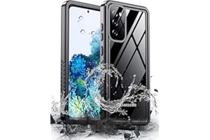 Hualele for Samsung Galaxy S20 FE Case Waterproof, Built in Lens & Screen Protector Rugged Full Body Protective Military Grad