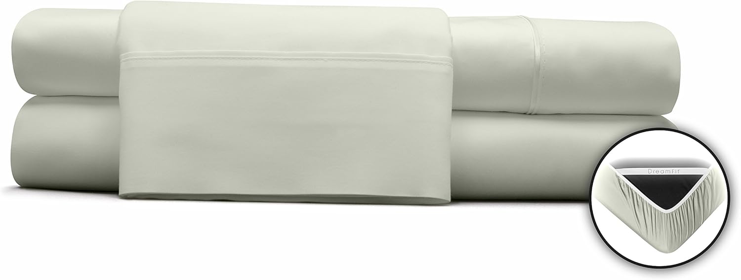 DREAMFIT 400TC Egyptian Cotton SPLIT King Champagne (Adjustable Bed