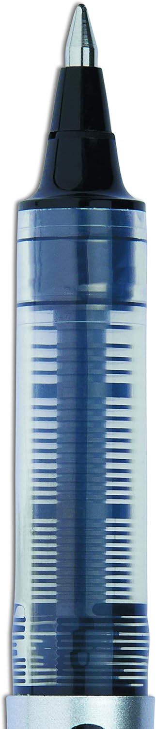 uni-ball Vision Rollerball Pens, Fine Point (0.7mm), Black, 12 Count: Office Products