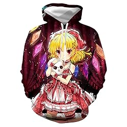 GO2COSY Anime Touhou Project Hoodie Double-sided