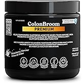 ColonBroom Premium Blend - Weight Management Supplement - Psyllium Husk Fiber Powder Drink - Colon Cleanse for Bloating Relie