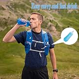 AXEN 150ml Soft Flask TPU Foldable Hydration Bottle for Running Cycling view 6