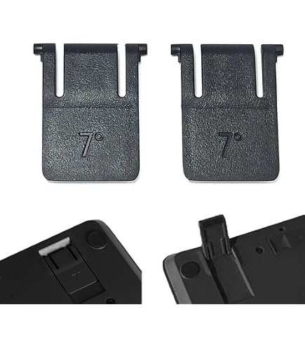 Pieds De Support Inclinaison Pour Clavier Logitech Desktop EX110 - Lot De Rechange Neuf
