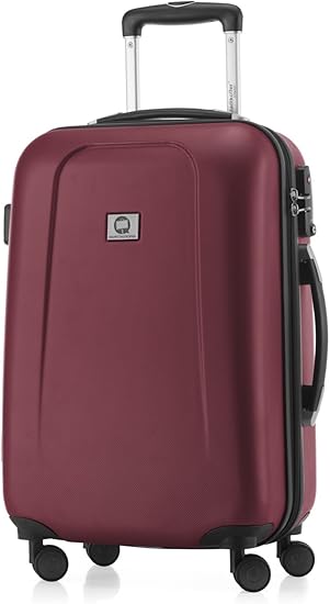 burgundy carry on luggage