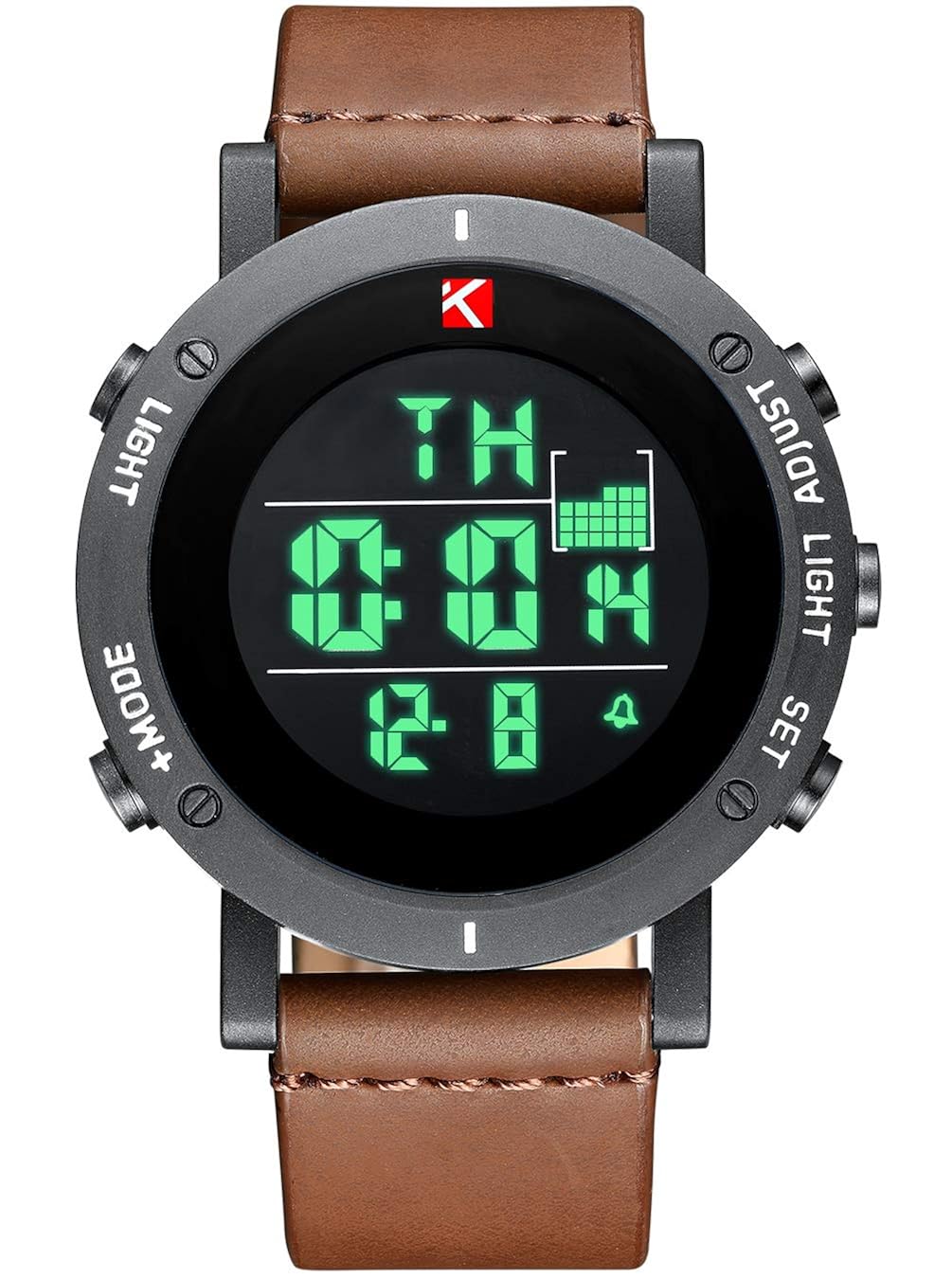Mens Watches Men Military Digital Chronograph Waterproof Sports Watch